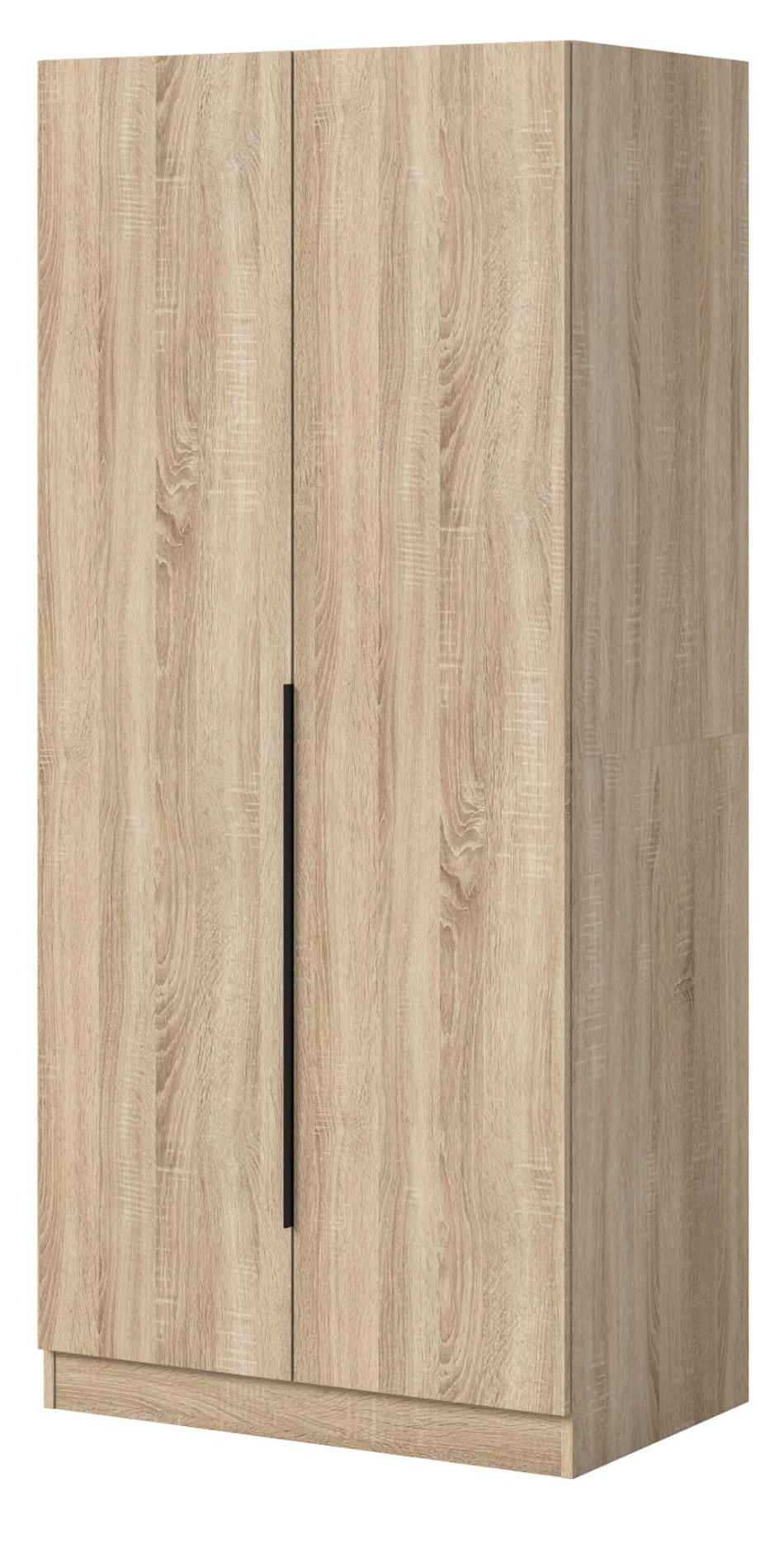 Inn.Furn Kleiderschrank Eiche 80x181x52 cm