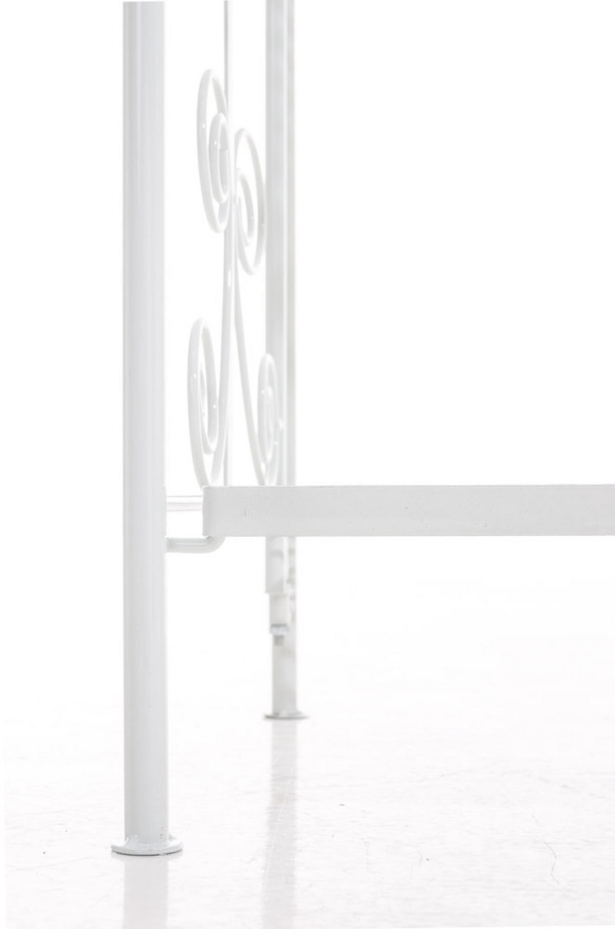 STANDREGAL Cio weiß - Weiß, Metall (74.5/173/34.5cm) - TPFGarden