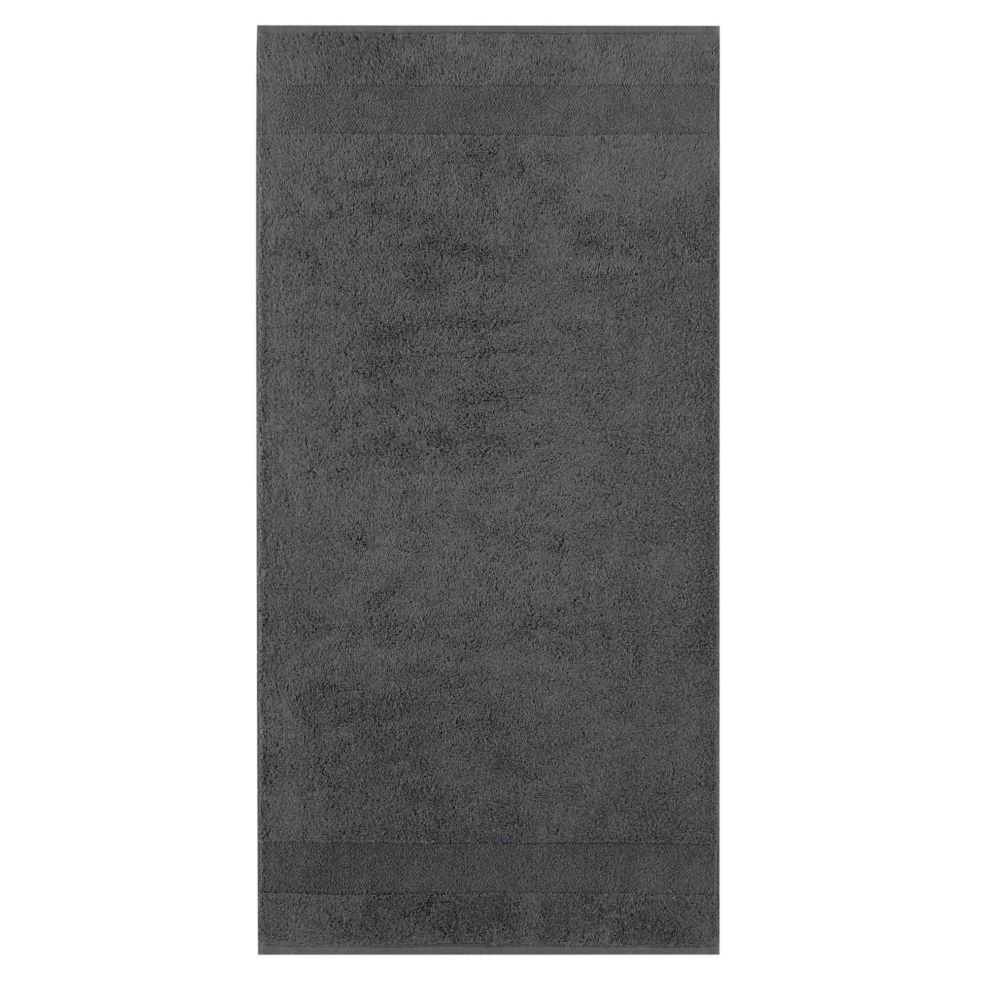 Thumbnail - Villeroy & Boch Handtuch, Dunkelgrau, Textil, Gestreift, Füllung: Baumwollfüllung, 60x120 cm, unisex, Badtextilien, Hand...