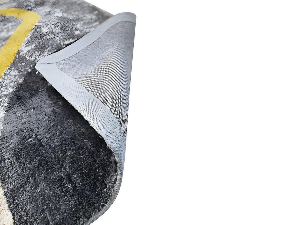 WOHNZIMMERTEPPICH - 230 cm x 160 cm - Stoff - Anthrazitgrau, Grau PICADILLY - Anthrazit, Textil (230/160cm) - Vente-Unique