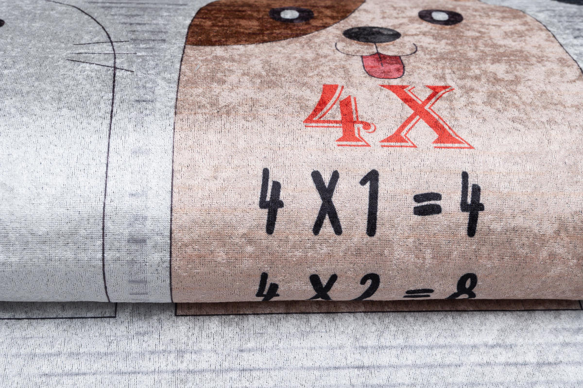 TEPPICH EMMA Grau 160/230 cm - Grau, Kunststoff (160/230cm) - Tapiso