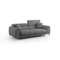 LINEARSOFA Fusion - Anthrazit, Textil (185/73/102cm) - Divani.store