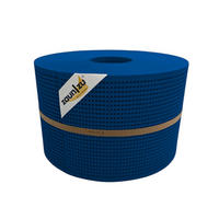 SICHTSCHUTZSTREIFEN PP Premium Gelocht 30 Prozent Streifen Enzianblau 50m - Blau, Kunststoff (5000/19cm) - ZAUN|ZU