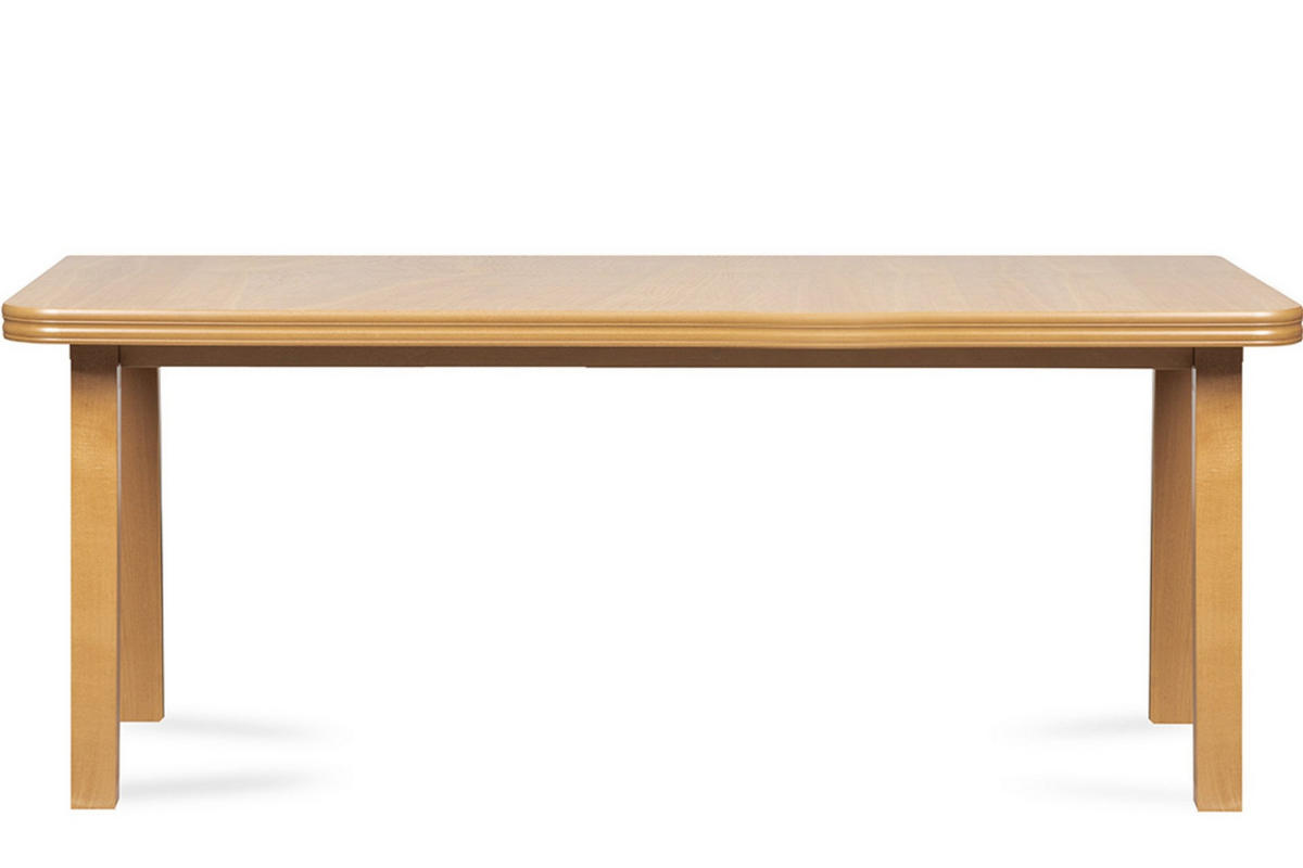ESSTISCH COSPE ausziehbar bis 300cm, Eiche hell - Hellbraun/Eichefarben, Holz (200/77/100cm) - KONSIMO®
