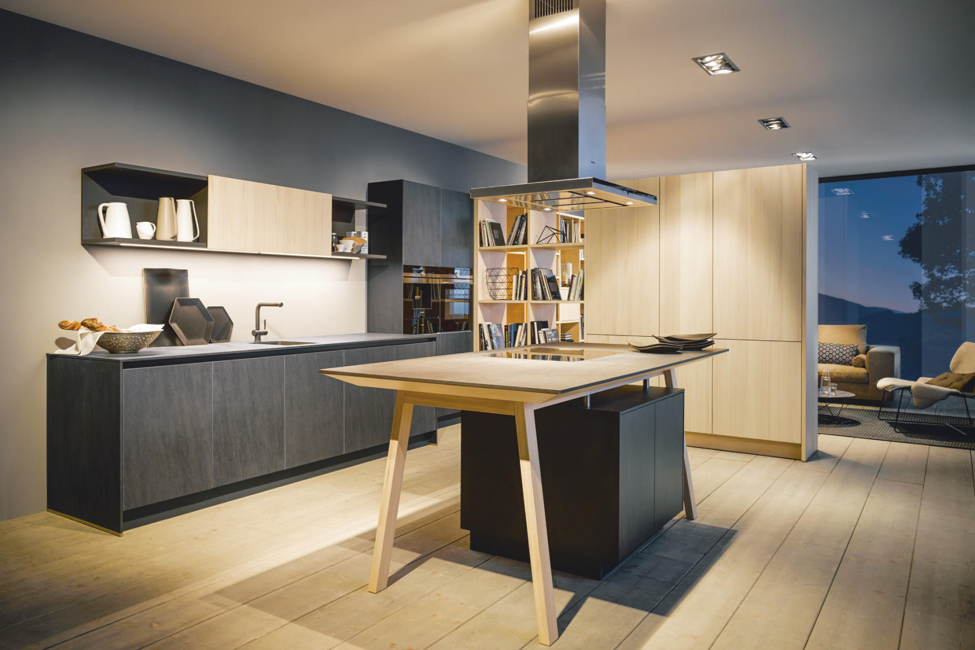 Holz-Designerküche