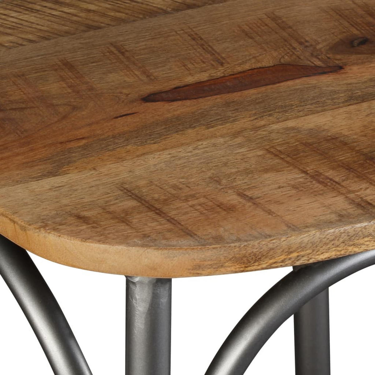 ESSZIMMERSTÜHLE 2 Stk. Massivholz Mango 51*52*84cm - Multicolor, Holz (51/84/52cm) - ZMH