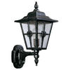 WAND- & DECKENLEUCHTE Schwarz - Silberfarben/Schwarz, Metall (22/47.5/22cm) - click-licht