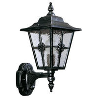 WAND- & DECKENLEUCHTE Schwarz - Silberfarben/Schwarz, Metall (22/47.5/22cm) - click-licht