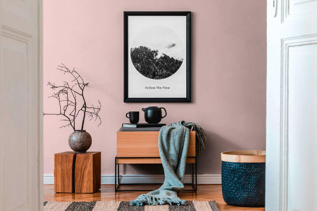 VLIESTAPETE Rosa 53/1005 cm - Pink, Textil (53/1cm) - KUNSTLOFT