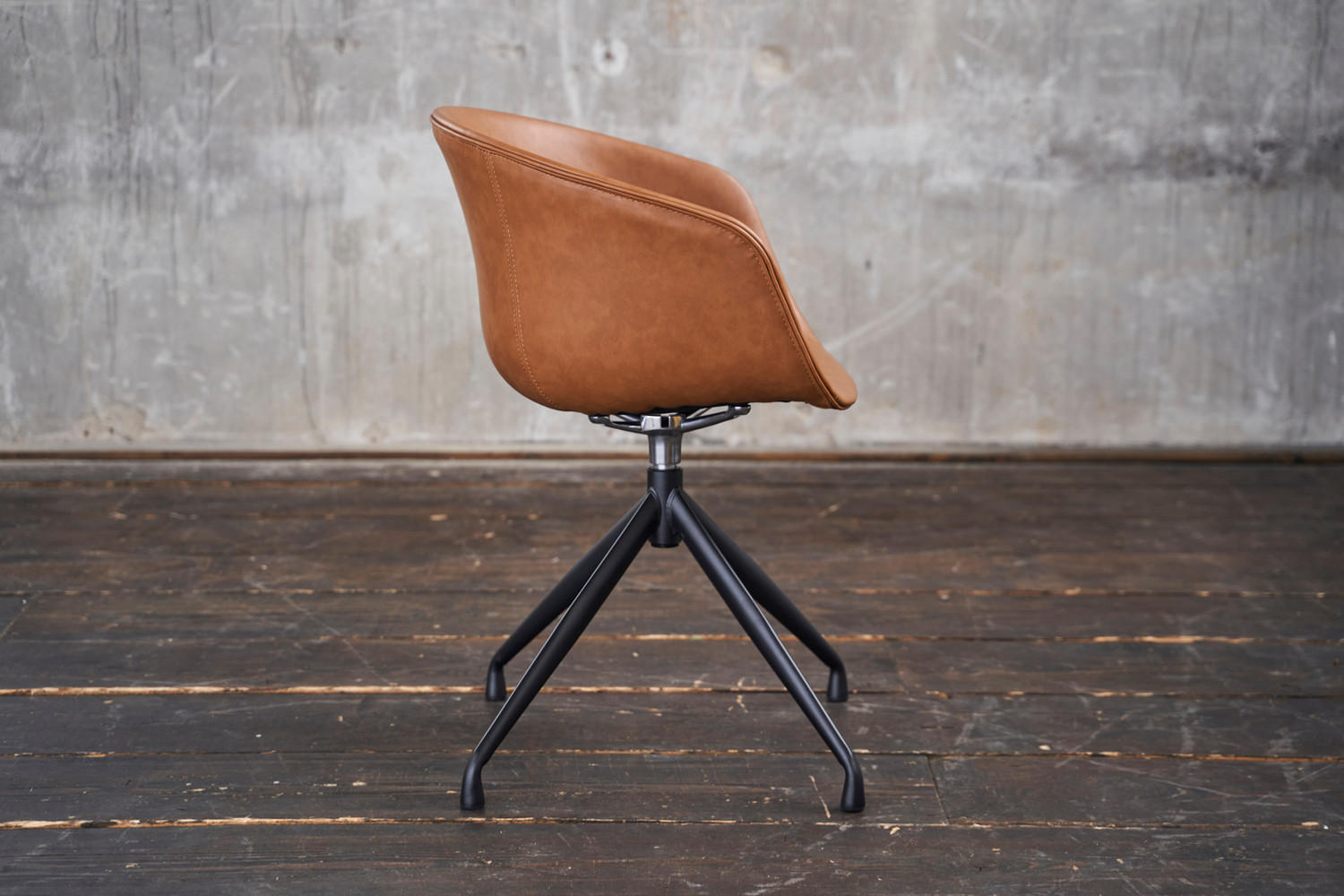 STUHL DANI Braun Kunstleder - Braun, Textil (60/81/54.5cm) - KAWOLA