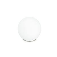 LED-TISCHLEUCHTE Glaskugel Lampenschirm, Ø20cm - Weiß, Glas/Metall (20/20/21cm) - meineWunschleuchte