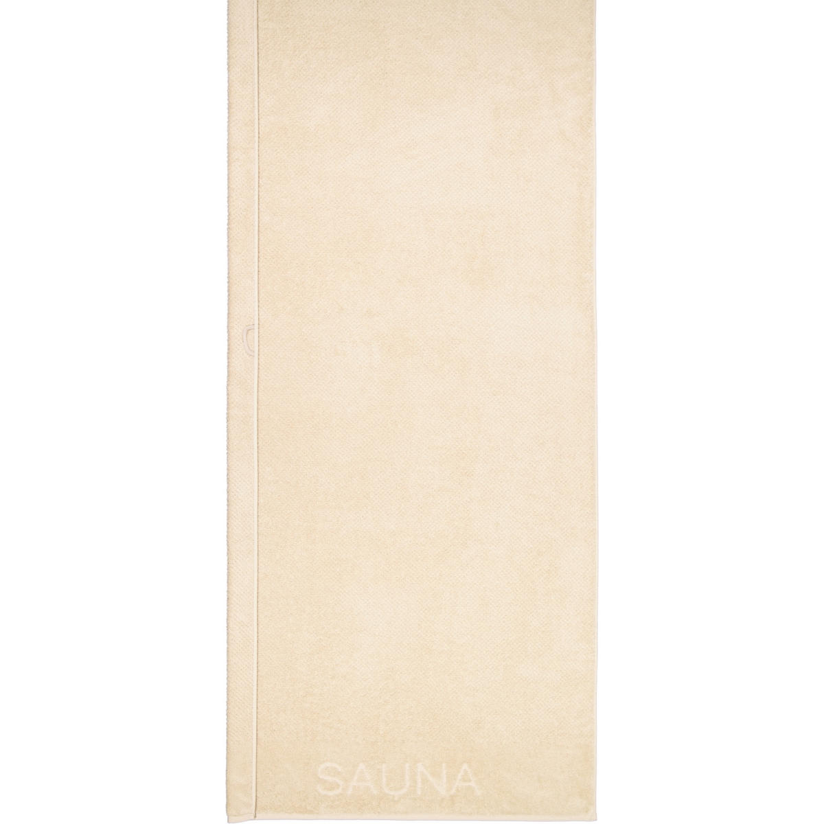 SAUNATÜCHER PURE 6501 BEIGE - 370 - Beige, Textil (80/200cm) - Cawoe