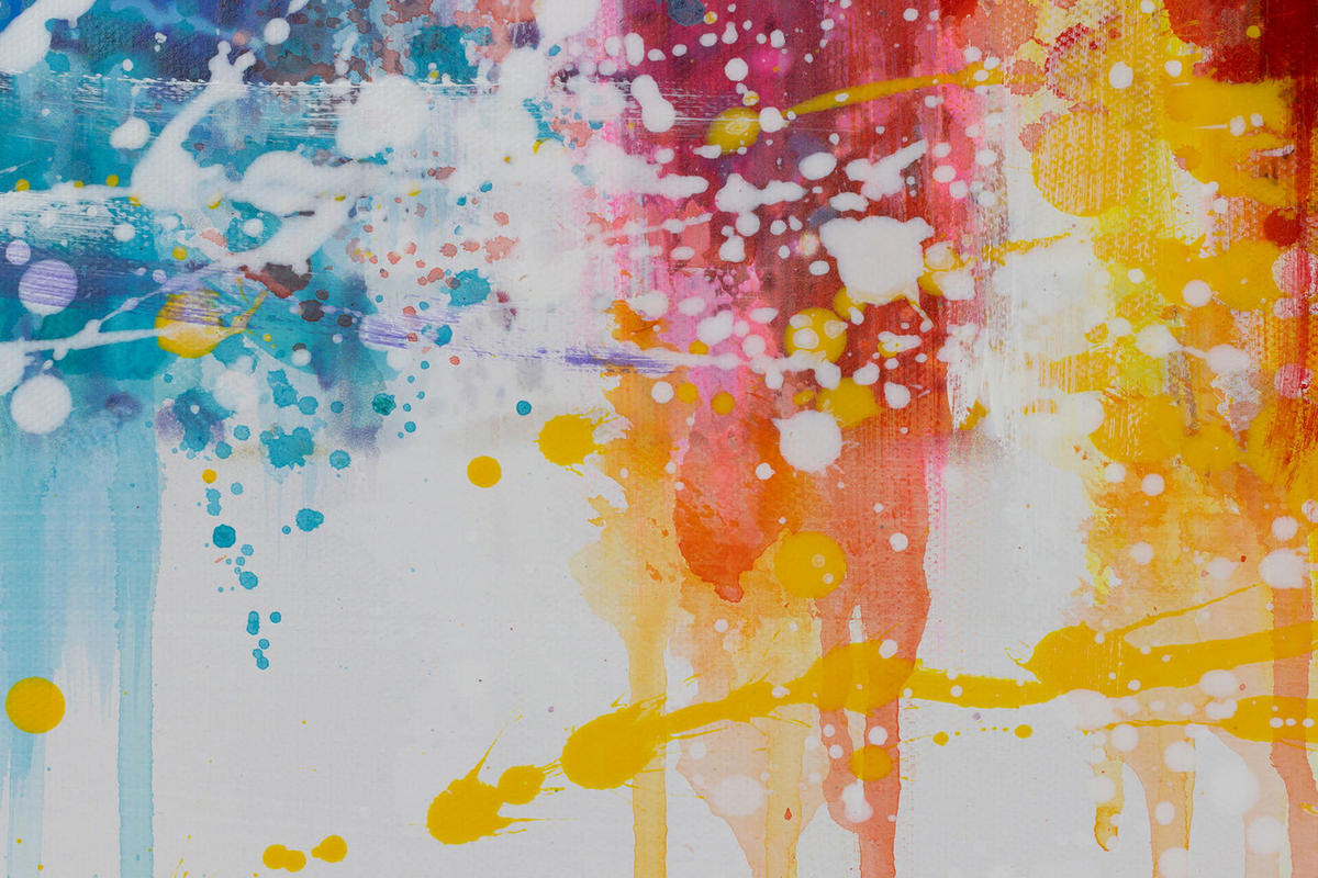 ACRYLBILD HANDGEMALT 120/60 cm - Multicolor/Grau, Holz/Textil (1.7/60cm) - KUNSTLOFT