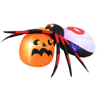 SPINNE 55cm Multicolor - Multicolor, Textil (140/55/150cm) - COSTWAY