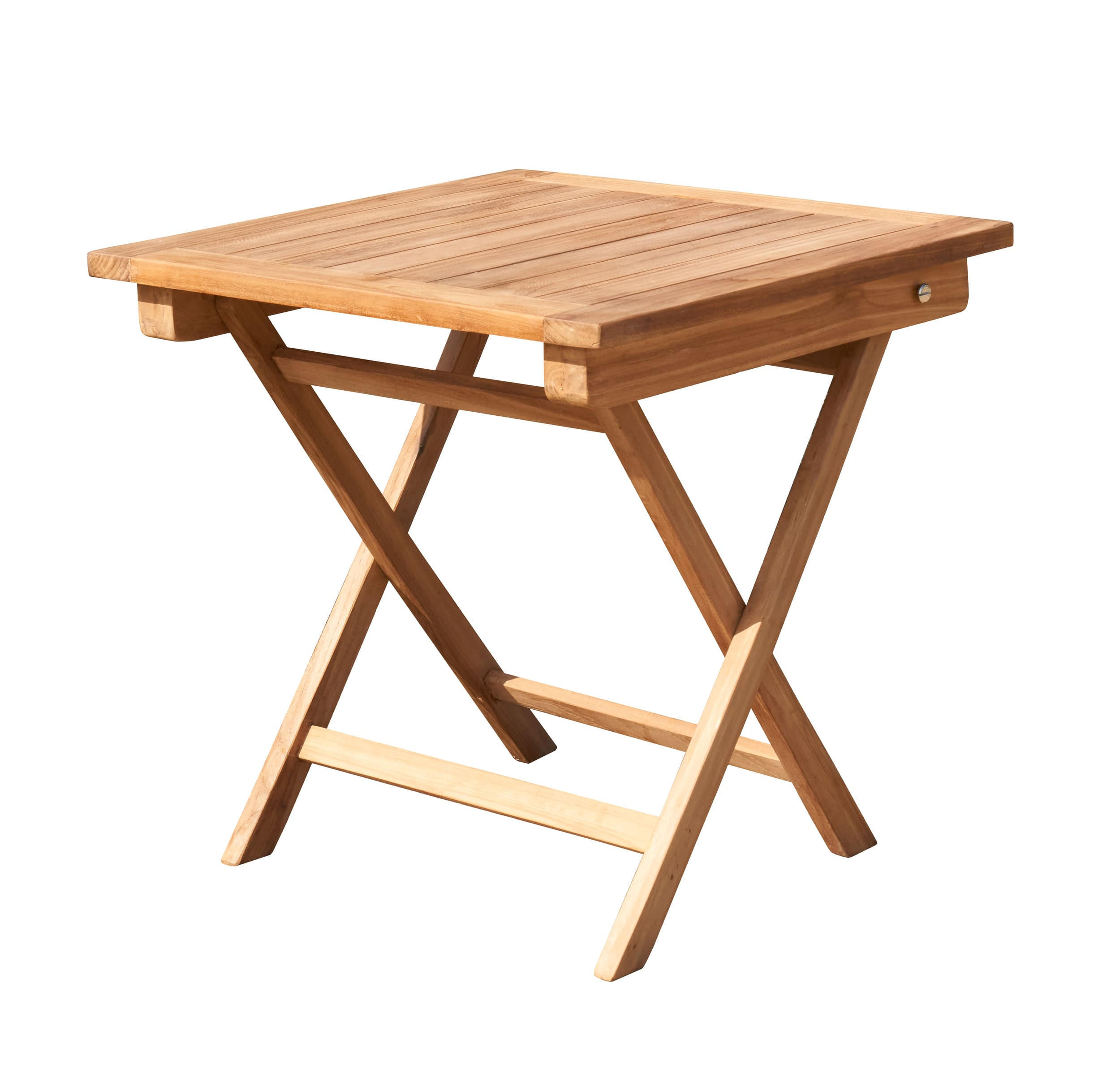 GARTENKLAPPTISCH Ela 50x50x50cm, Holz, Natur - Naturfarben, Holz (50/50/50cm) - dasmöbelwerk