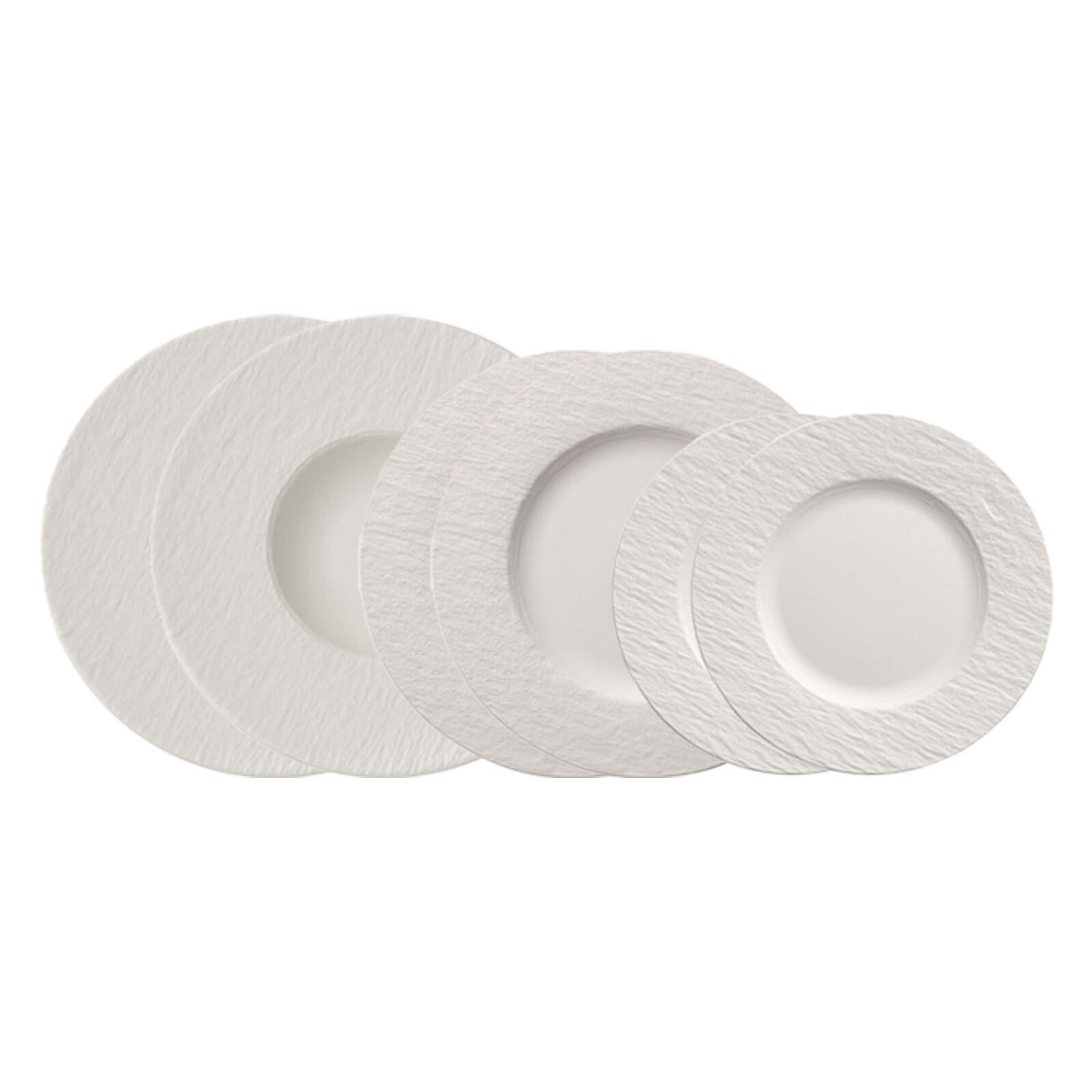 Villeroy & Boch Teller-Set Weiß 39x17x39 cm