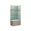 GARDEROBEN-SET Orion I - Kaschmir/Mintgrün, Holzwerkstoff/Kunststoff (84/186/46cm) - MIRJAN24