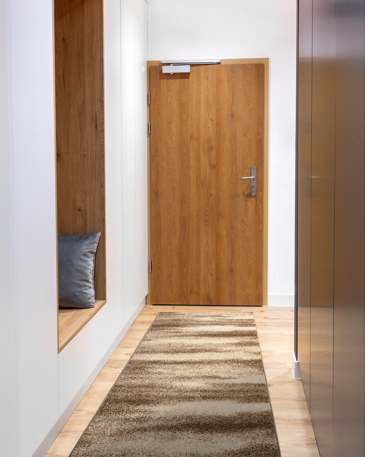 LÄUFER KARMEL Sahara, 70/230 cm - Braun, Textil (70/230cm) - rugsX