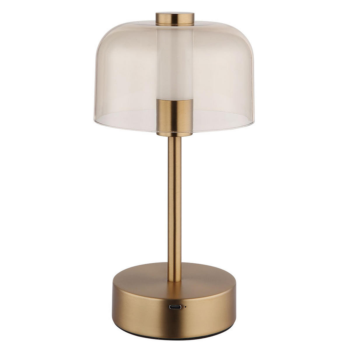 TISCHLEUCHTE LED, goldfarben, Touchdimmer - Goldfarben, Metall (13/13/25cm) - Globo Lighting