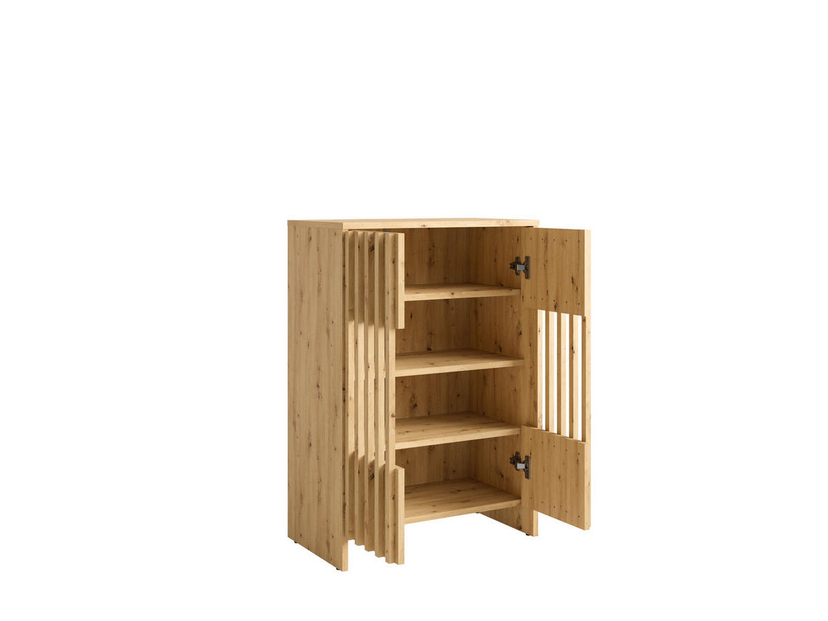 KOMMODE Eiche Artisan 60/87/34 - Eiche Artisan, Holzwerkstoff (60/87/34cm) - RAUMHIRSCH FURNITURE