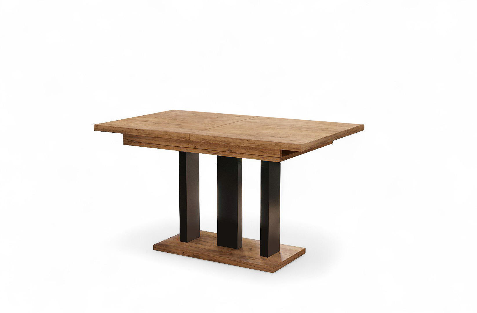 ESSTISCH Appia ausziehbar bis 210 cm - Eiche Bianco, Holzwerkstoff (130/80/76cm) - Endo-Moebel