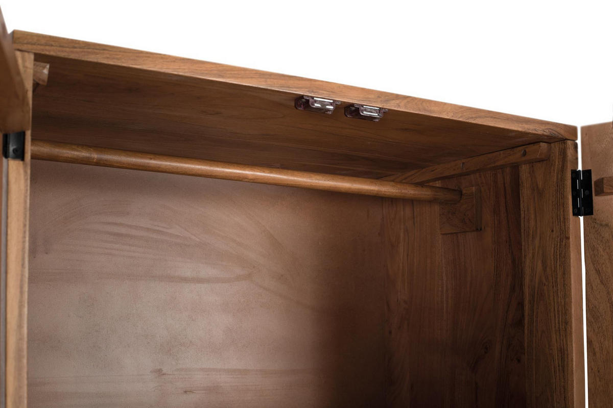 HIGHBOARD aus Akazienholz - Braun, Holz (55/180/90cm) - Giner y Colomer