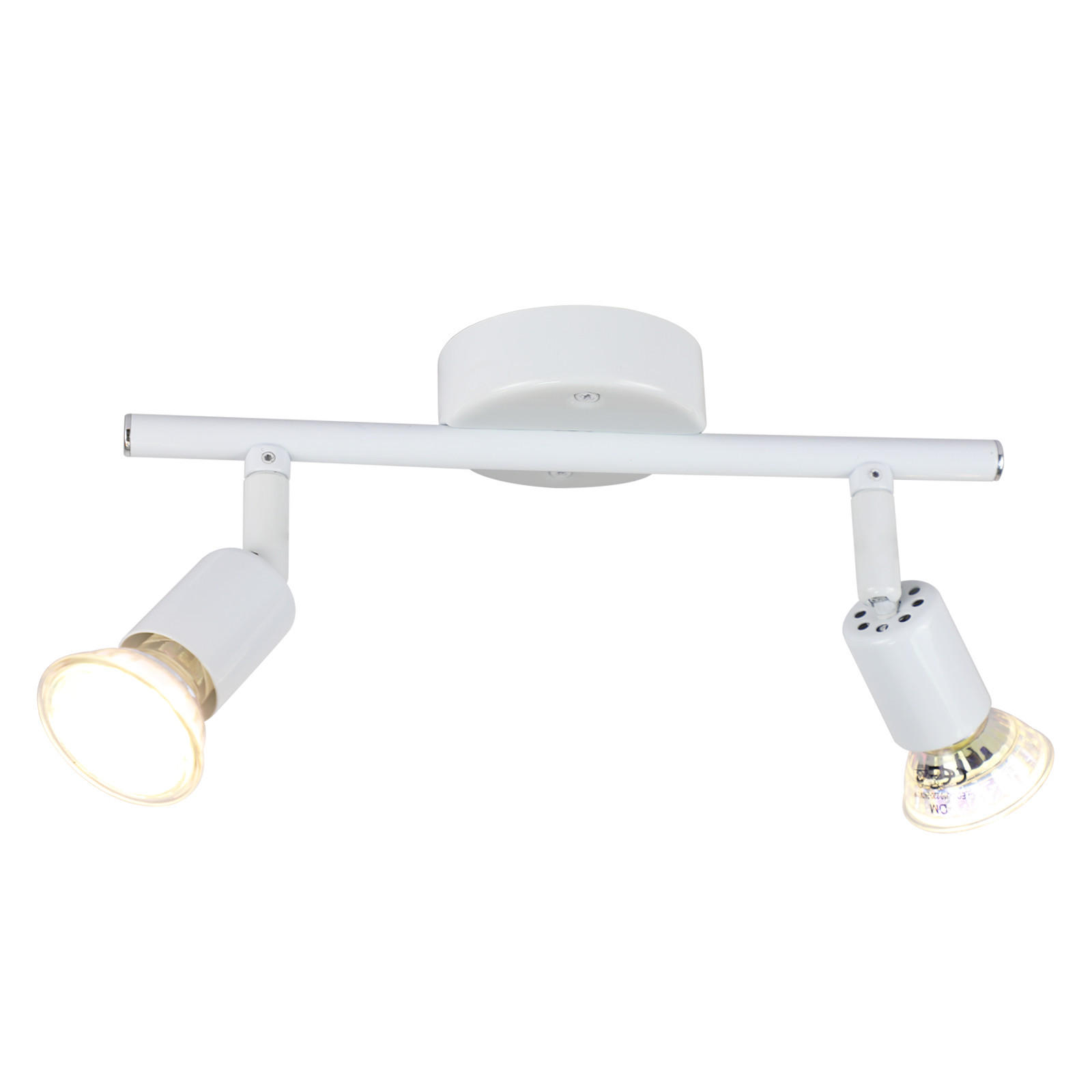 DECKENSTRAHLER Leuchtram 15/8/26 cm - Weiß, Metall (26/15/8cm) - ZMH