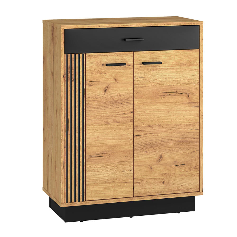 KOMMODE Vinica-131 - Braun, Holzwerkstoff (70/91/34cm) - Lomado