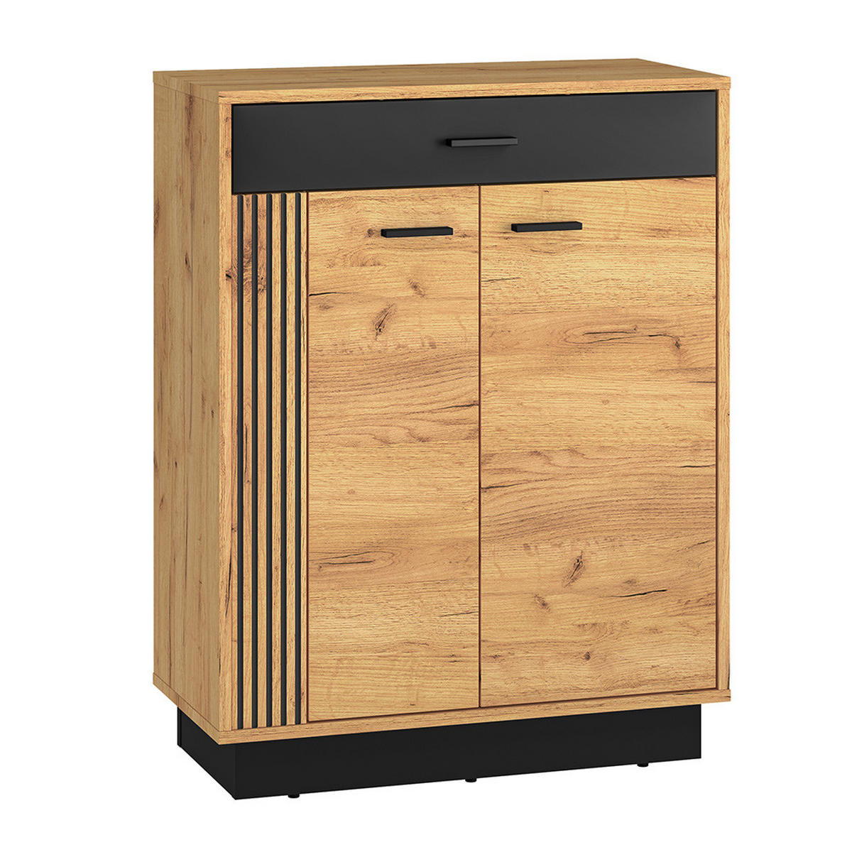 KOMMODE Vinica-131 - Braun, Holzwerkstoff (70/91/34cm) - Lomado