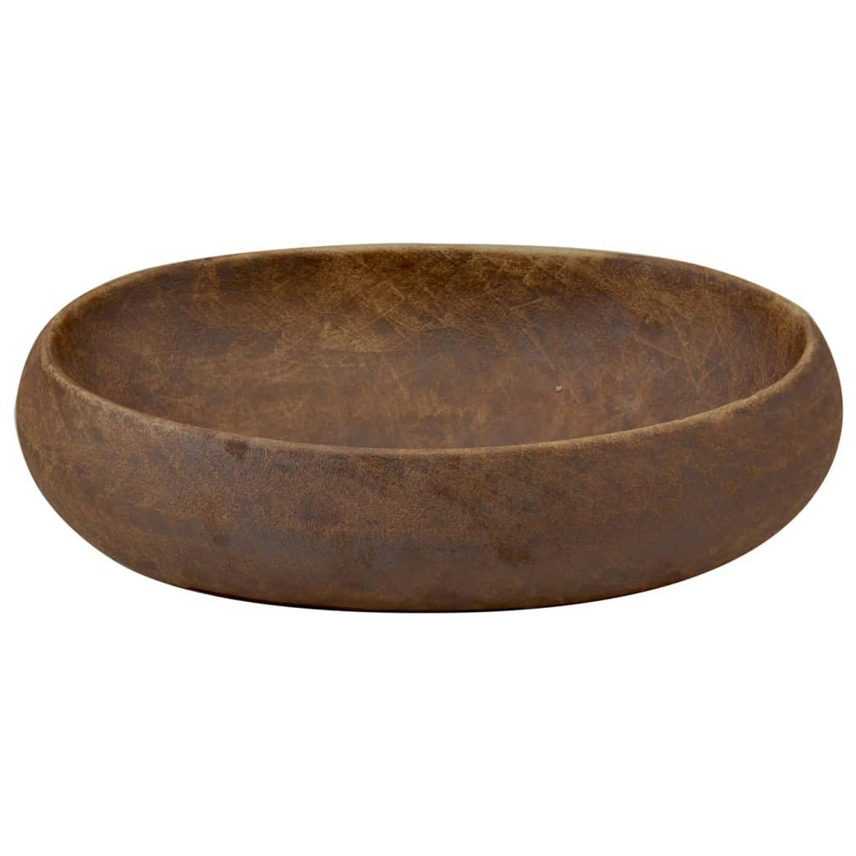 AUFSATZWASCHBECKEN Braun Oval 59/40/15 Cm Keramik - Braun, Keramik (40/15/59cm) - vidaXL