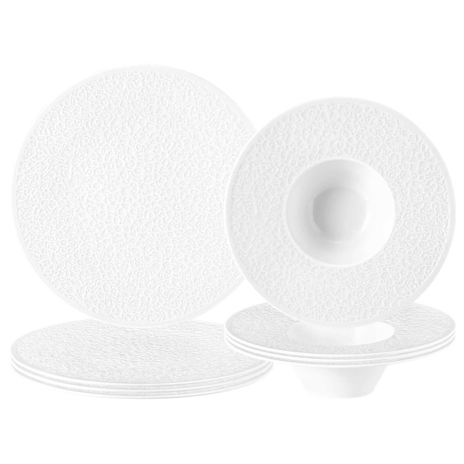 PIZZA- UND PASTA-SET Nori Home weiß 8er Set - Weiß, Keramik (1/1/1cm) - Seltmann Weiden