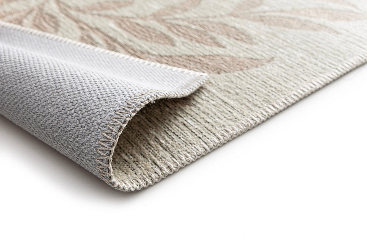 TEPPICH aus recycelten Fasern im Designstil beige - Beige, Textil (120/170cm) - AFK Living