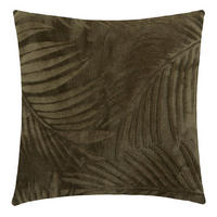 ZIERKISSEN Zoa 40/40 cm - Waldgrün, Textil (5/40cm) - Atmosphera Createur d´interieur