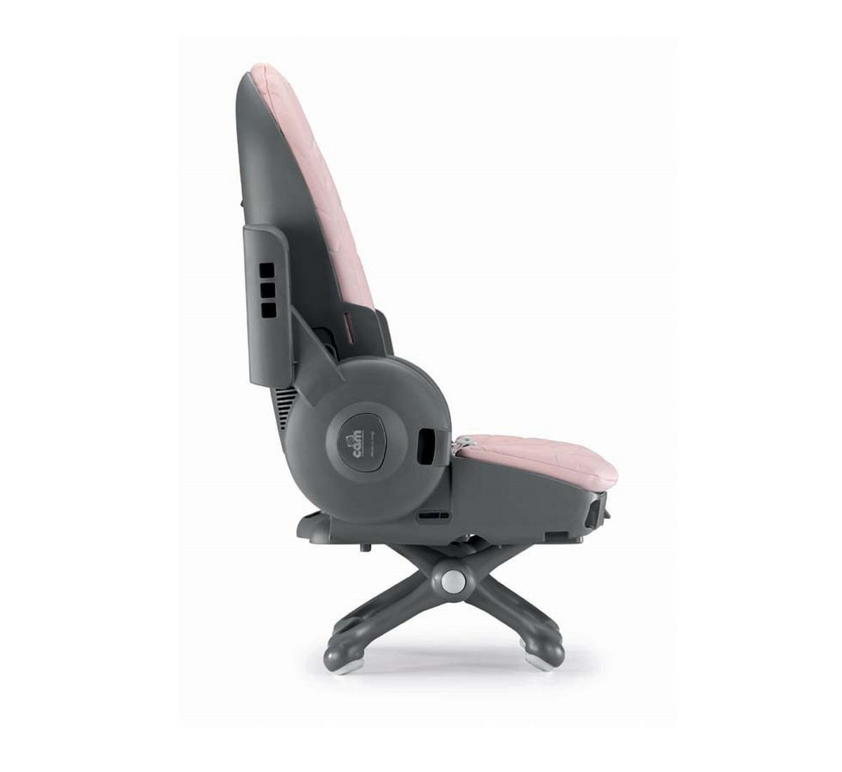 KINDER-HOCHSTUHL Original 4-in-1 mitwachsend - Rosa, Kunststoff (47/100/74cm) - Cam il Mondo del Bambino S.p.A.