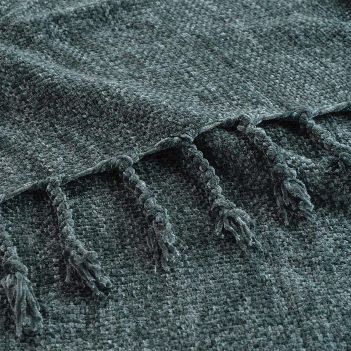 TAGESDECKE Melissa 125/150 cm - Dunkelgrün, Textil (125/150cm) - Douceur d´intérieur
