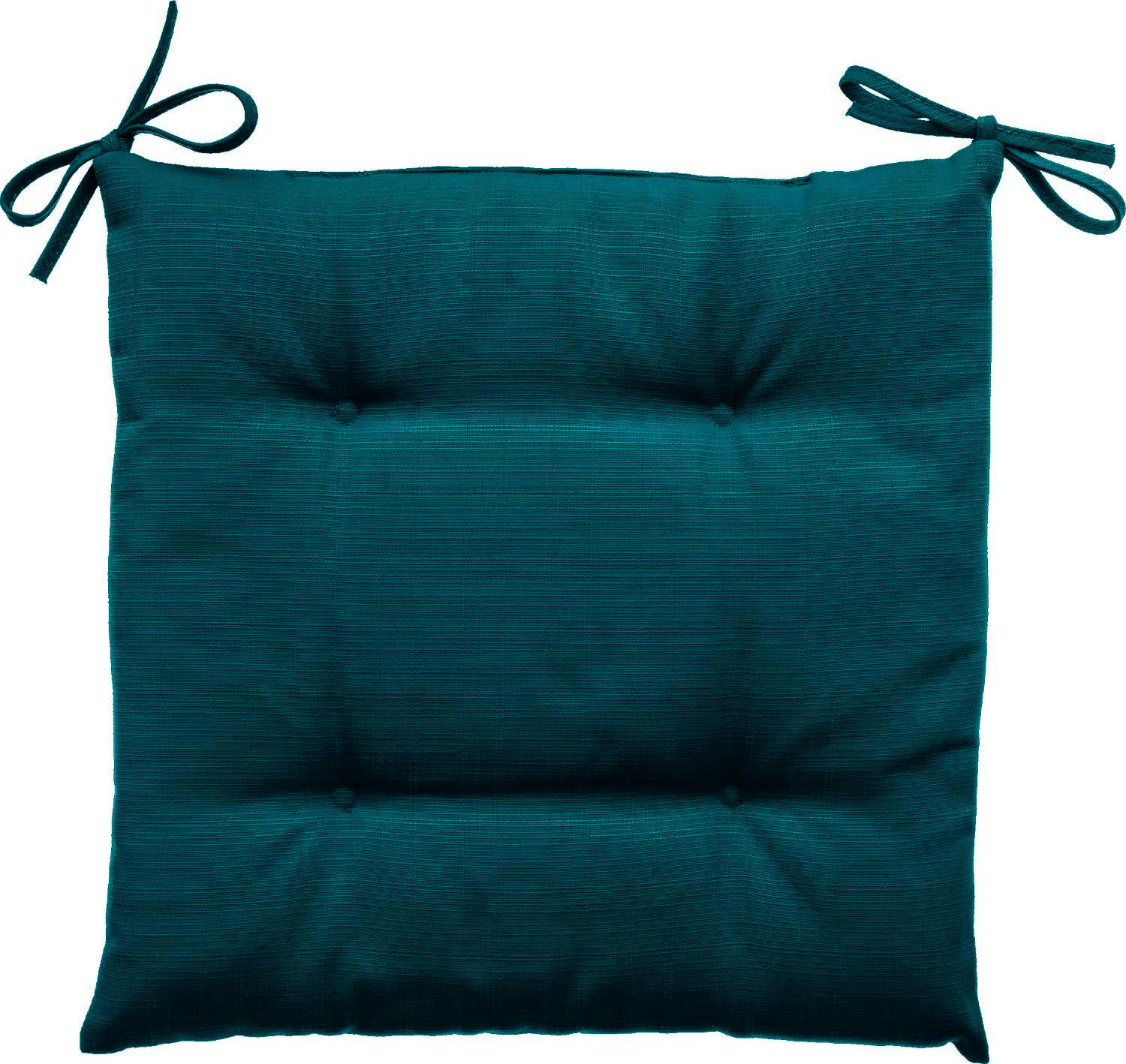 STUHLKISSEN Korai 40/40 cm - Türkis, Textil (40cm)