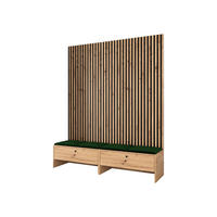 GARDEROBĂ Balma V - verde, compozit lemnos (170/206/44cm) - MIRJAN24