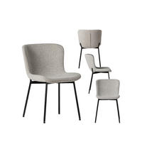 ESSZIMMERSTUHL Ari Grau 50 cm x 80 cm 4er-Set - Grau, Textil (50/80/59cm) - Klast Home