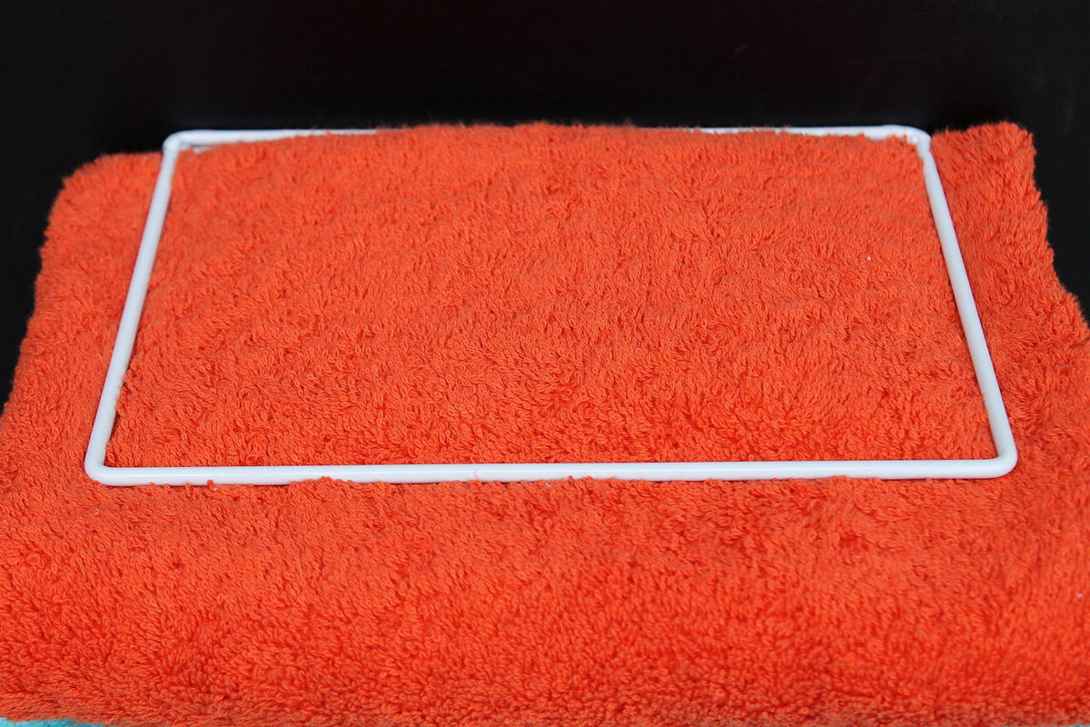 HANDTUCHHALTER Wandmontage Metall Weiß 20/14,5/20 cm - Weiß, Metall (20/20/14.5cm) - DanDiBo