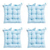 SITZKISSEN Panama 46/46 cm 4er-Set - Hellblau, Textil (46/6/46cm) - Madison