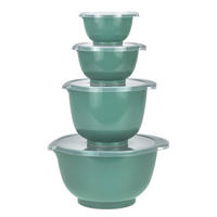 RÜHRSCHÜSSEL-SET Margrethe New türkis grün (4tlg) - Grün, Kunststoff (21/15cm) - Rosti