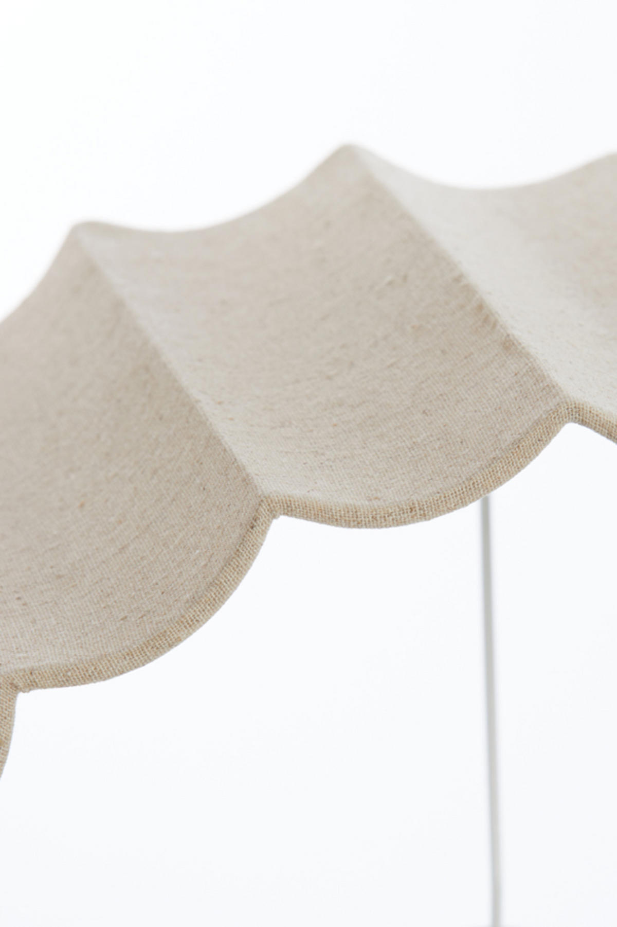 LAMPENSCHIRM Disli Braun Ø40/25 cm - Braun, Textil (40/40/25cm) - Light & Living