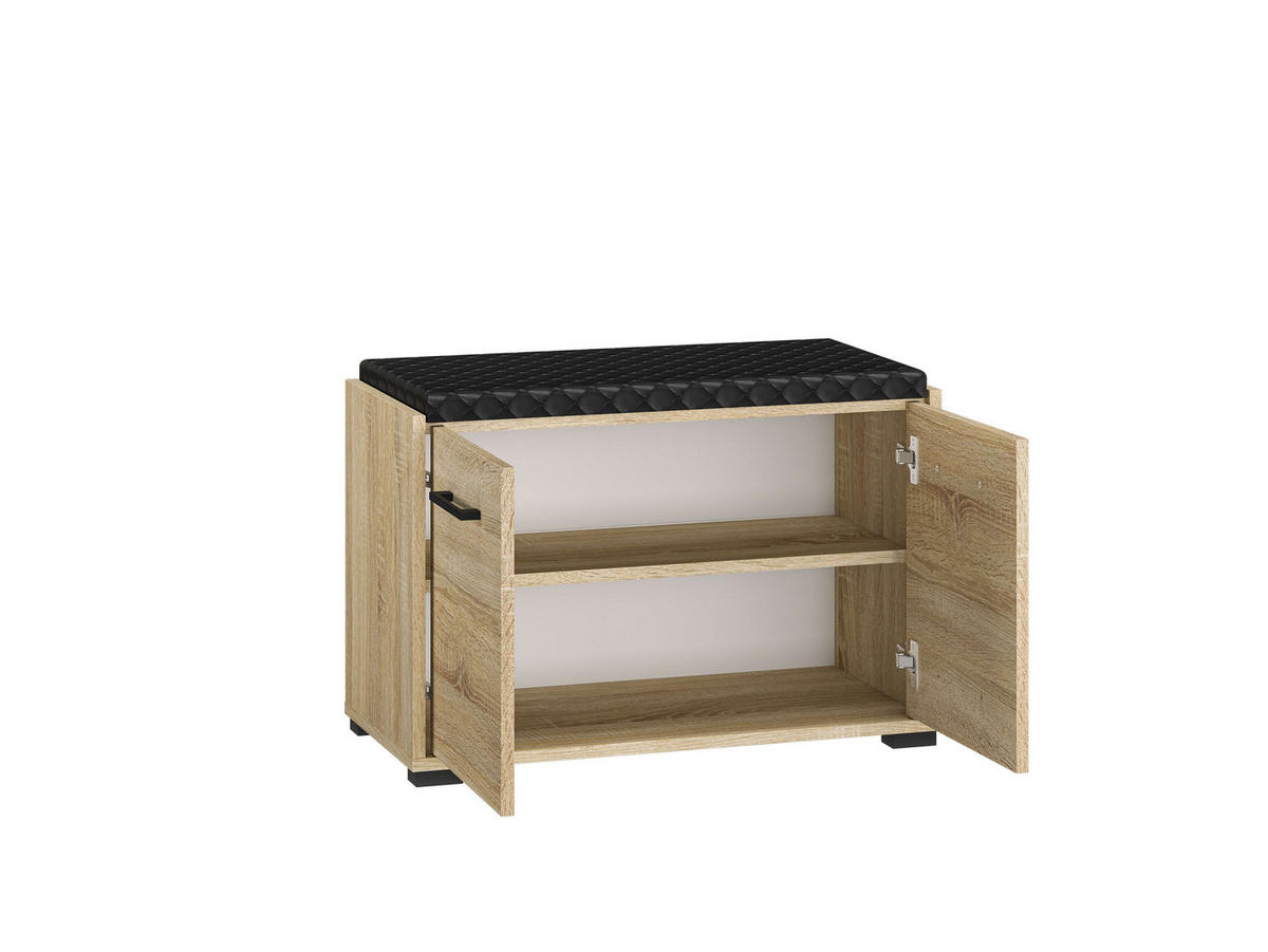 SCHUHSCHRANK – CARO 02 – 70 cm – Caro – Sonoma Eiche - Sonoma Eiche, Holzwerkstoff (70/48/34cm) - hi-markt
