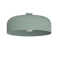 DECKENLEUCHTE - Grün, Metall (50/50/14cm) - Lumicom