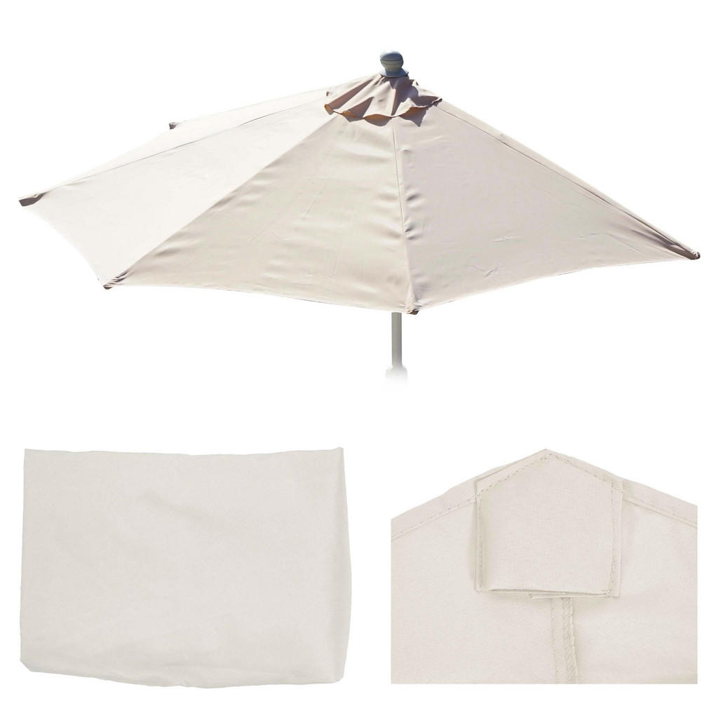 Thumbnail - MCW Bezug, Weiß, Textil, 260x135 cm, Sonnen- & Sichtschutz, Sonnenschirme