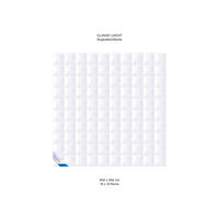 SOMMERBETTDECKE KLASSIK Entendaunen leicht - Weiß, Naturmaterialien/Textil (200/200cm) - Böhmerwald