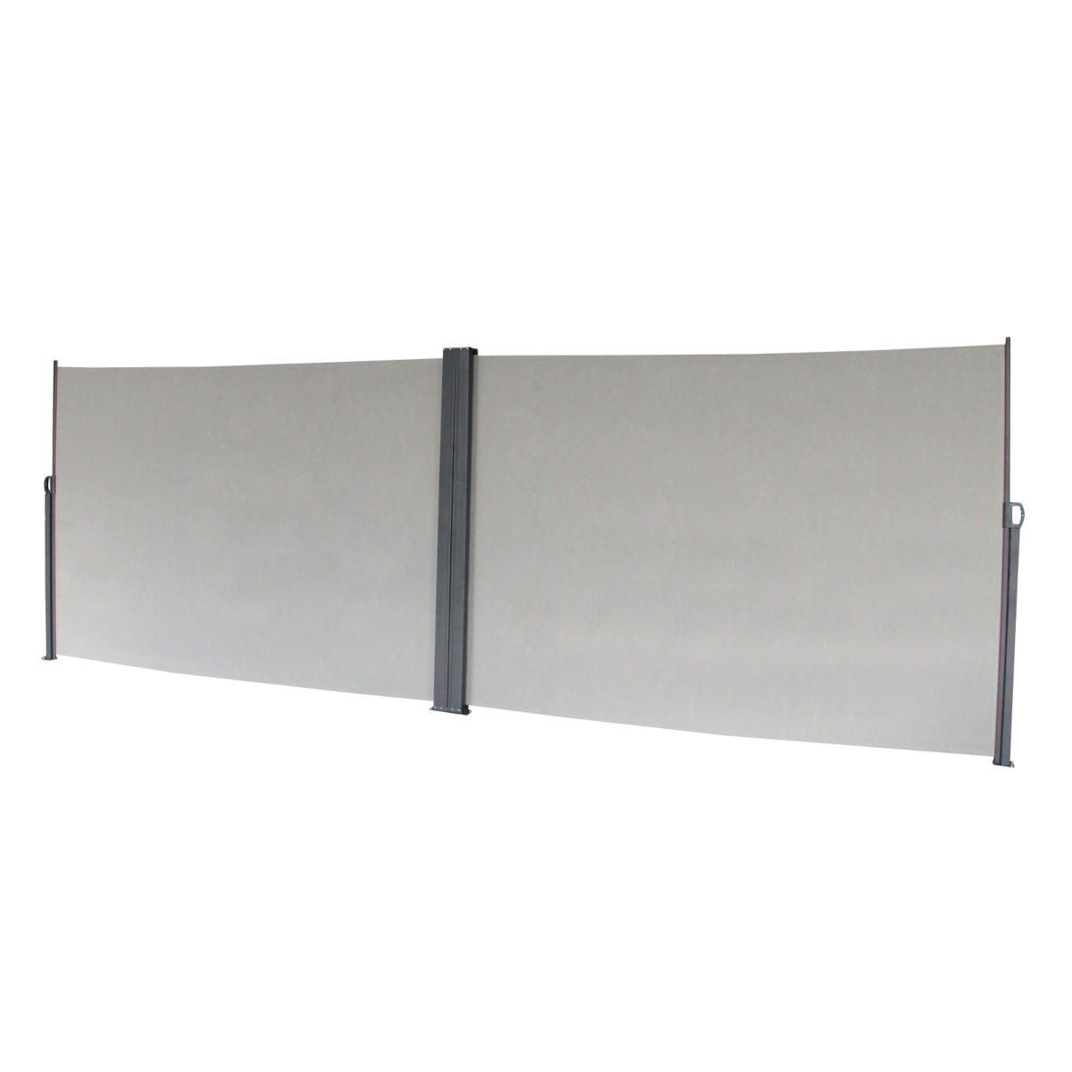 DOPPELSEITENMARKISE 600x160 - Hellgrau, Textil (600/10cm) - SVITA