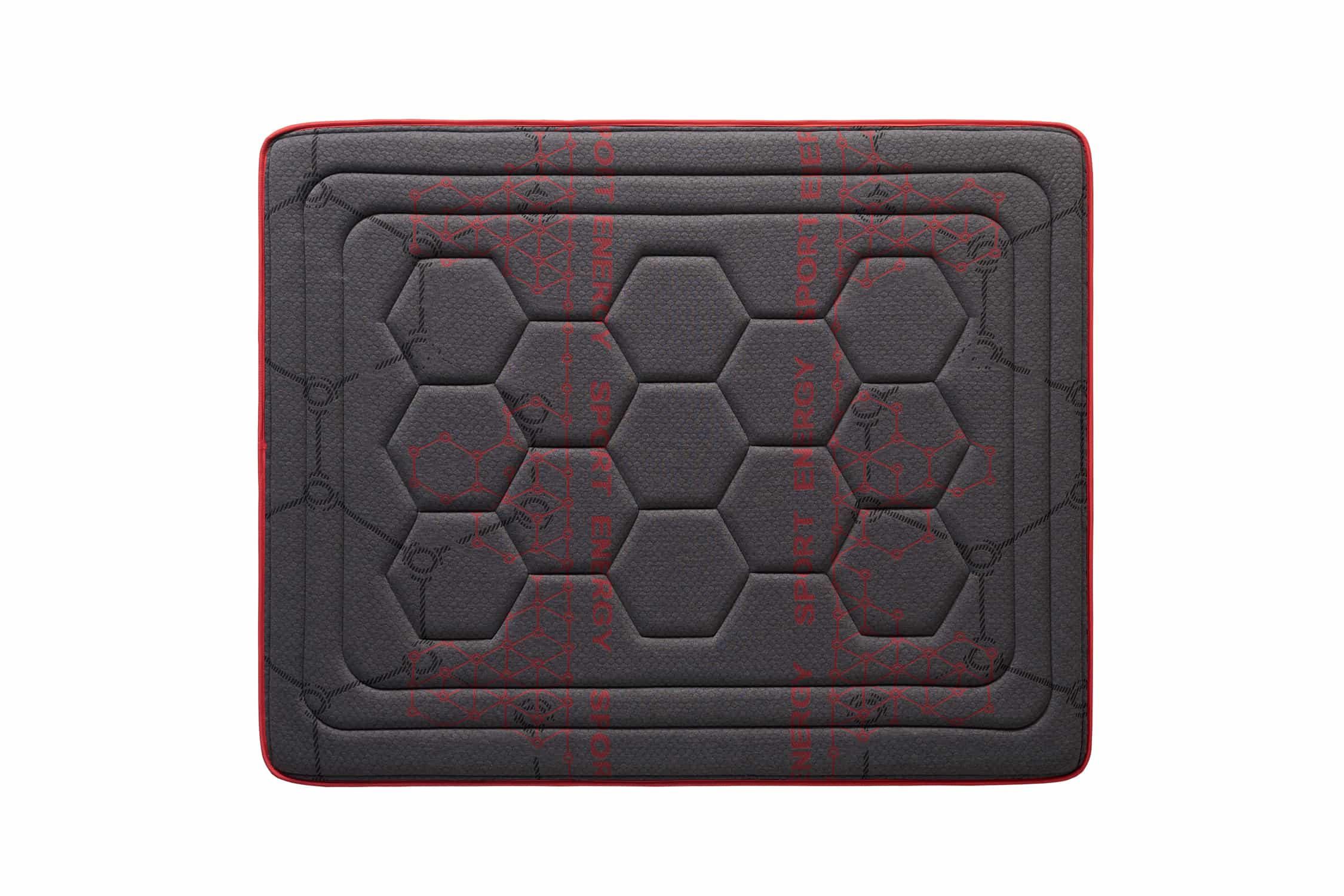 MATRATZE Hexaflex Moon 27cm., 160x200cm - Schwarz, Textil (160/200cm) - Moonia