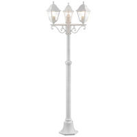 AUSSENSTANDLEUCHTE Nissie 90995A05 - Weiß, Metall (57/57/187.5cm) - Brilliant