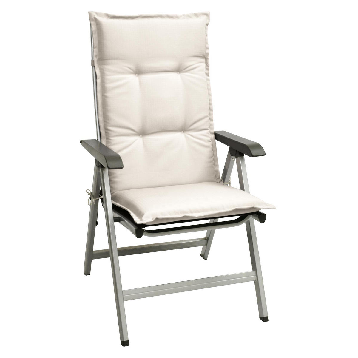 HOCHLEHNERAUFLAGE Base HL 120/50/6cm Natur - Naturfarben, Textil (50/6/120cm) - Beautissu 